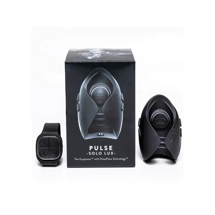 Various Toy Brands Pulse Solo Lux Guybrator Masturbator With Pulse Plate Tech Male Sex Toys