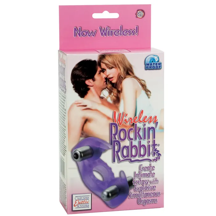 Vibrators California Exotic Wireless Rockin Rabbit Vibrating Cockring Vibrators California Exotic Wireless Rockin Rabbit Vibrating Cockring