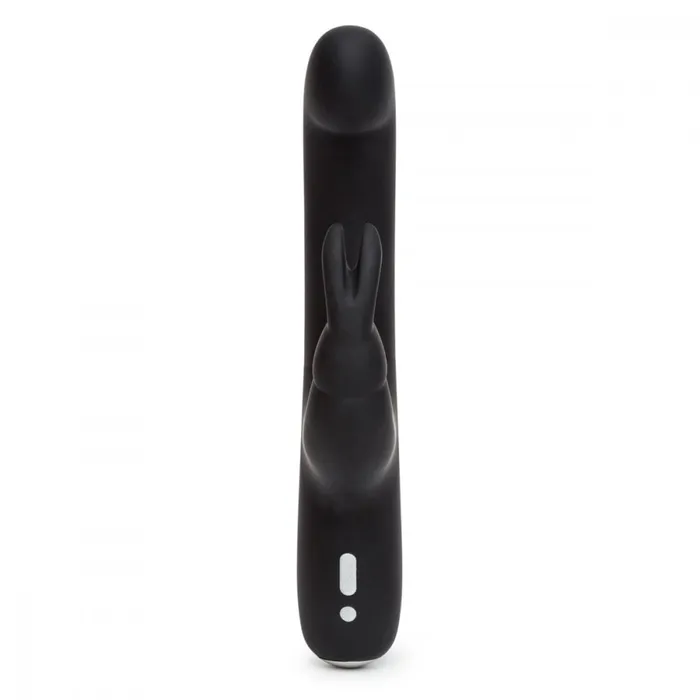 Vibrators Happy Rabbit Happy Rabbit Black Rechargeable Slimline GSpot Vibrator