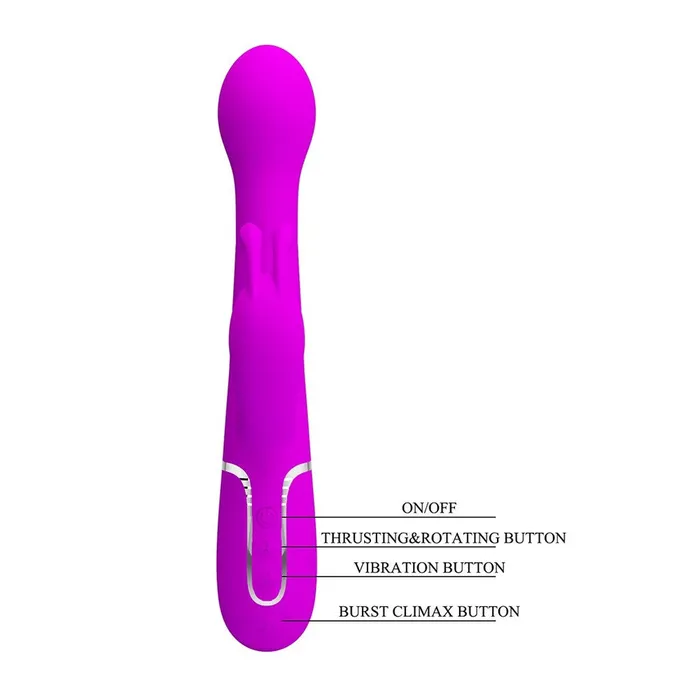 Vibrators Pretty Love Pretty Love Dejon Rechargeable Rabbit Vibrator Vibrators Pretty Love Pretty Love Dejon Rechargeable Rabbit Vibrator