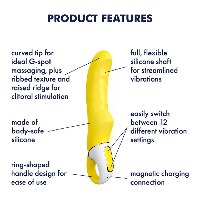 Vibrators Satisfyer Satisfyer Vibes Yummy Sunshine Classic Vibrator