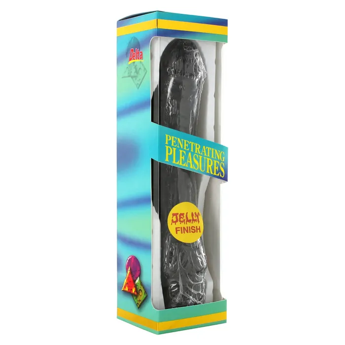Vibrators Seven Creations Jelly Vibrator 85 Inches Black Vibrators Seven Creations Jelly Vibrator 85 Inches Black
