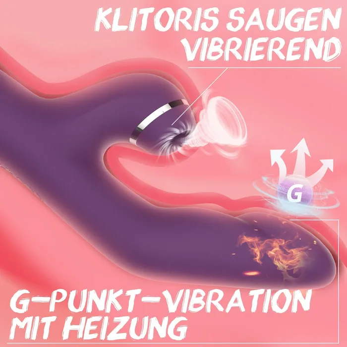 Vibrators Sohimi Fenado Vibratoren fr Sie Klitoris und Gpunkt mit Heizung Saugen