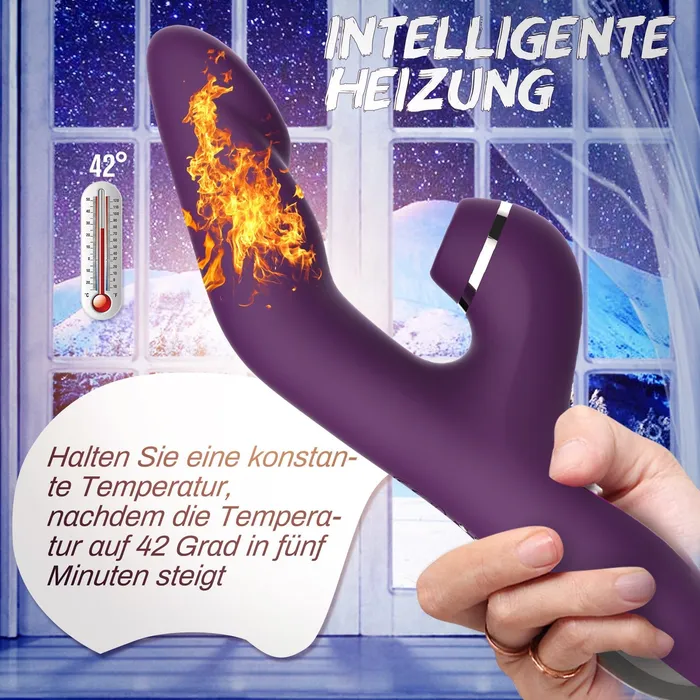 Vibrators Sohimi Fenado Vibratoren fr Sie Klitoris und Gpunkt mit Heizung Saugen