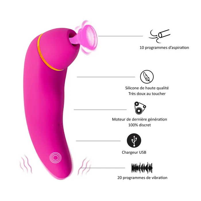 Vibrators Venus Succionador de Cltoris HUGBOX