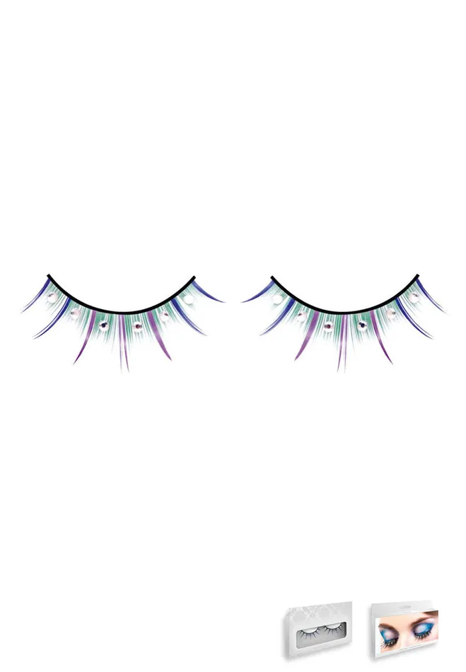 Vibrators XGen MultiColored Rhinestone Eyelashes