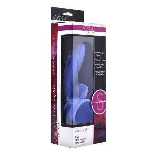Wand Essentials Fluttering Kiss Dual Stimlation Attachment Wand Essentials Female Sex Toys Wand Essentials Fluttering Kiss Dual Stimlation Attachment Wand Essentials Female Sex Toys