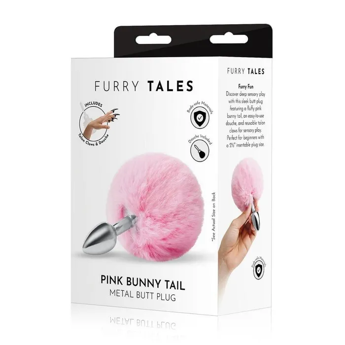 Whipsmart Anal Furry Tales Pink Bunny Tail Butt Plug Whipsmart Anal Furry Tales Pink Bunny Tail Butt Plug