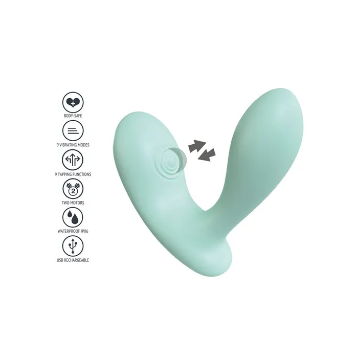 Xocoon Xocoon DuoVibe II Tapping Vibrator Female Sex Toys